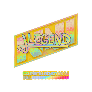 Sticker | jL (Holo) | Copenhagen 2024