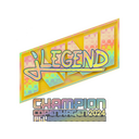 Sticker | jL (Holo, Champion) | Copenhagen 2024