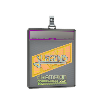 Sticker Slab | jL (Holo, Champion) | Copenhagen 2024