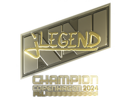 Sticker | jL (Gold, Champion) | Copenhagen 2024