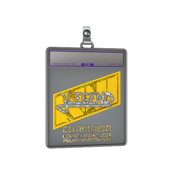 Sticker Slab | jL (Glitter, Champion) | Copenhagen 2024