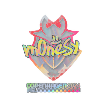 Sticker | m0NESY (Holo) | Copenhagen 2024