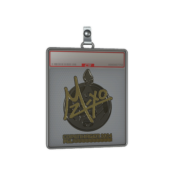 Sticker Slab | mzinho (Gold) | Copenhagen 2024