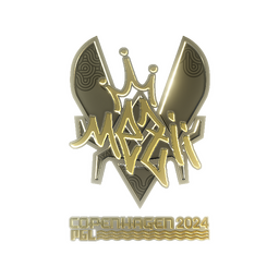 Sticker | mezii (Gold) | Copenhagen 2024