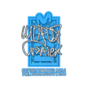 Sticker | mopoz (Glitter) | Copenhagen 2024