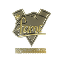 Sticker | fame (Gold) | Copenhagen 2024