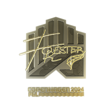 Sticker | Forester (Gold) | Copenhagen 2024