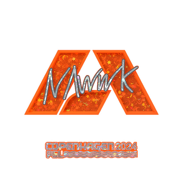 Sticker | nawwk (Glitter) | Copenhagen 2024