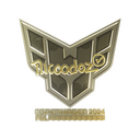 Sticker | nicoodoz (Gold) | Copenhagen 2024