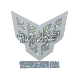 Sticker | nicoodoz (Glitter) | Copenhagen 2024