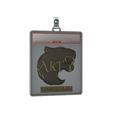 Sticker Slab | arT (Gold) | Copenhagen 2024