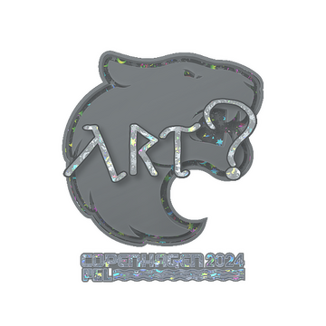 Sticker | arT (Glitter) | Copenhagen 2024