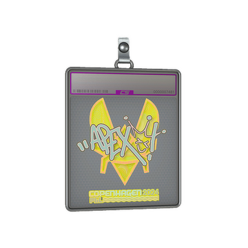 Sticker Slab | apEX (Holo) | Copenhagen 2024
