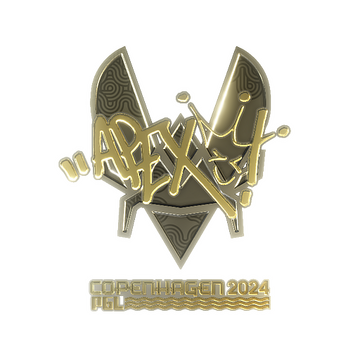 Sticker | apEX (Gold) | Copenhagen 2024