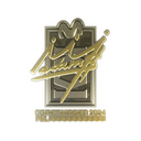 Sticker | adamS (Gold) | Copenhagen 2024