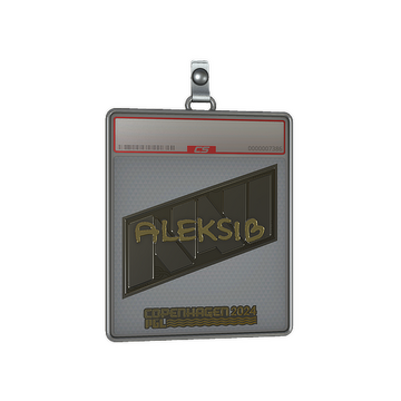 Sticker Slab | Aleksib (Gold) | Copenhagen 2024