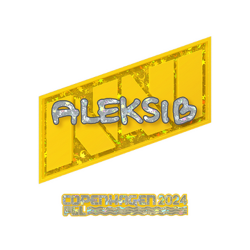 Sticker | Aleksib (Glitter) | Copenhagen 2024