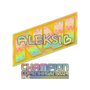 Sticker | Aleksib (Holo, Champion) | Copenhagen 2024