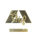 Sticker | CacaNito (Gold) | Copenhagen 2024