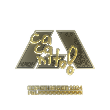 Sticker | CacaNito (Gold) | Copenhagen 2024