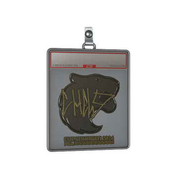 Sticker Slab | chelo (Gold) | Copenhagen 2024