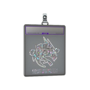 Sticker Slab | chopper (Glitter) | Copenhagen 2024