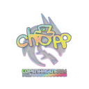 Sticker | chopper (Holo) | Copenhagen 2024
