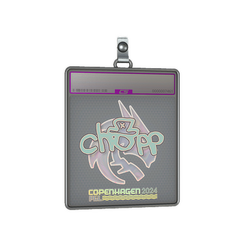 Sticker Slab | chopper (Holo) | Copenhagen 2024