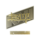 Sticker | b1t (Gold) | Copenhagen 2024