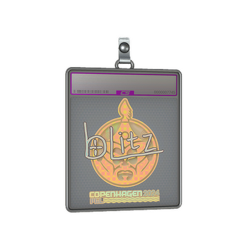 Sticker Slab | bLitz (Holo) | Copenhagen 2024