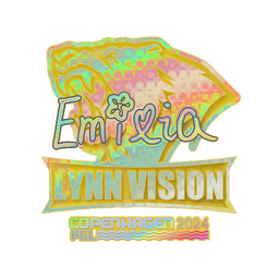 Sticker | EmiliaQAQ (Holo) | Copenhagen 2024