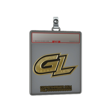 Sticker Slab | GamerLegion (Gold) | Copenhagen 2024