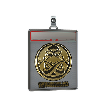 Sticker Slab | ENCE (Gold) | Copenhagen 2024