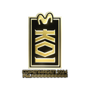 Sticker | KOI (Gold) | Copenhagen 2024