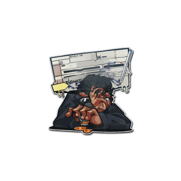 Sticker | Cursed Penmanship