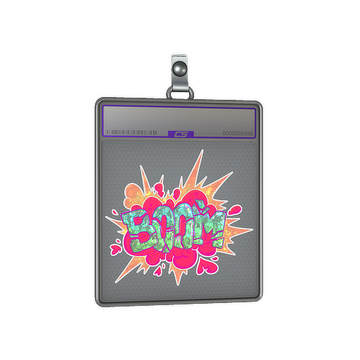 Sticker Slab | Go Boom (Glitter)