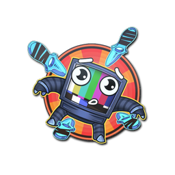 Sticker | TV On Mirage