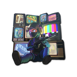 Sticker | TV Installation (Lenticular)