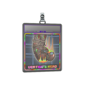 Sticker Slab | Vertigo's Hero (Holo)