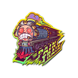 Sticker | Pain Train (Holo)
