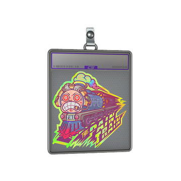 Sticker Slab | Pain Train (Holo)