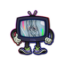 Sticker | Global TV (Lenticular)