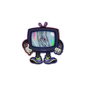 Sticker | Global TV (Lenticular)