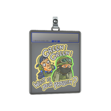 Sticker Slab | Green's Problem