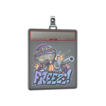 Sticker Slab | Freeze (Lenticular)