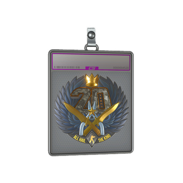 Sticker Slab | All Hail the King (Foil)