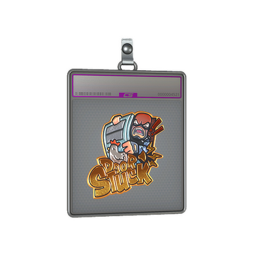 Sticker Slab | Door Stuck (Foil)