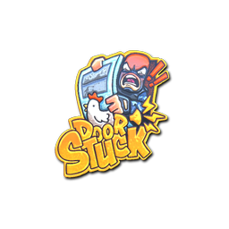 Sticker | Door Stuck (Foil)