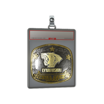 Sticker Slab | Lynn Vision (Gold) | Austin 2025