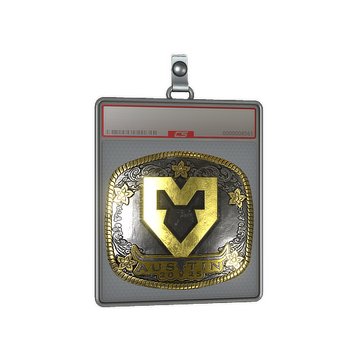 Sticker Slab | MOUZ (Gold) | Austin 2025